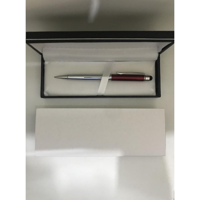 

populer] Pulpen Promosi / Pulpen Esklusif / Elegant 108 Stylus Merah Stainless