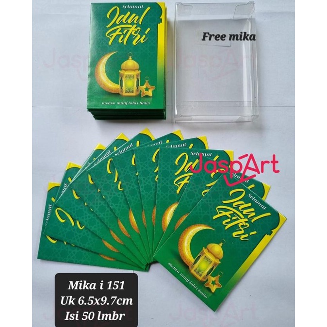 

best produk] AMPLOP LEBARAN HARI RAYA IDUL FITRI MIKA ISI 50 LEMBAR - mik_i_151