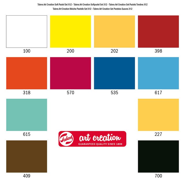

Talens Art Creation Soft Pastel Set Bestseller Paint