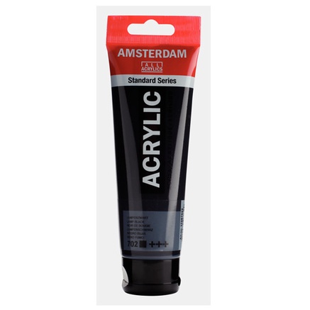 

Amsterdam Standard Series Tube 120Ml - Series Black/Grey Bestseller Paint