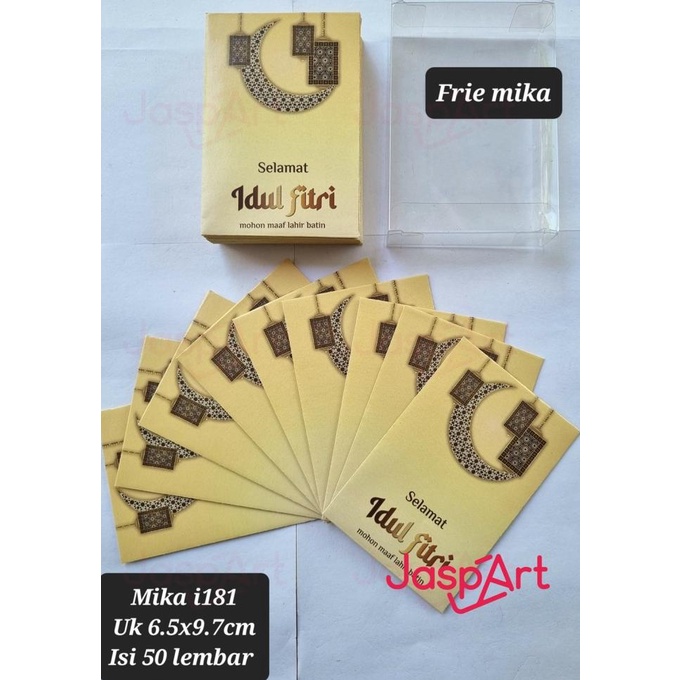 

@@@@] AMPLOP LEBARAN HARI RAYA IDUL FITRI MIKA ISI 50 LEMBAR - mik_i_181