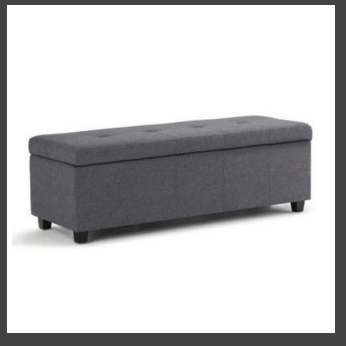 """] Sofa Bench Storage minimalis kaki pendek