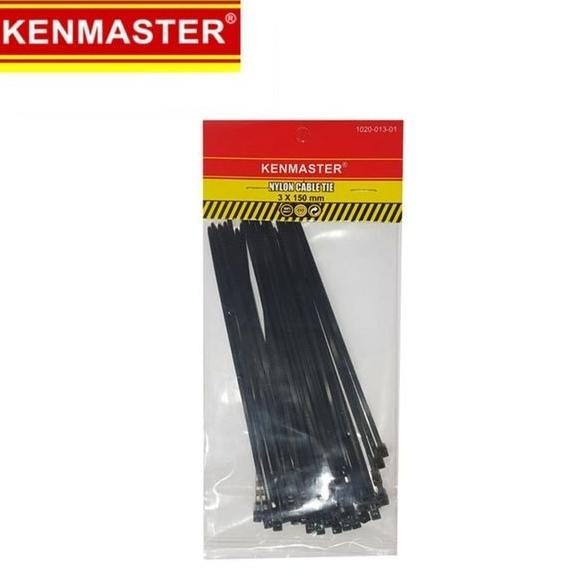

best produk] Kabel Ties 3 x 150mm Kenmaster Nylon Cable Tie isi 50pcs