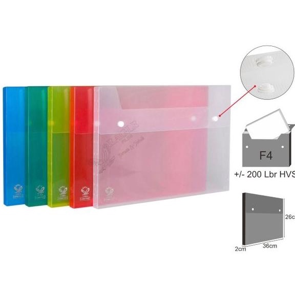 

<<<<<] carry file box with handle f4 (folio) / tas dokumen / map