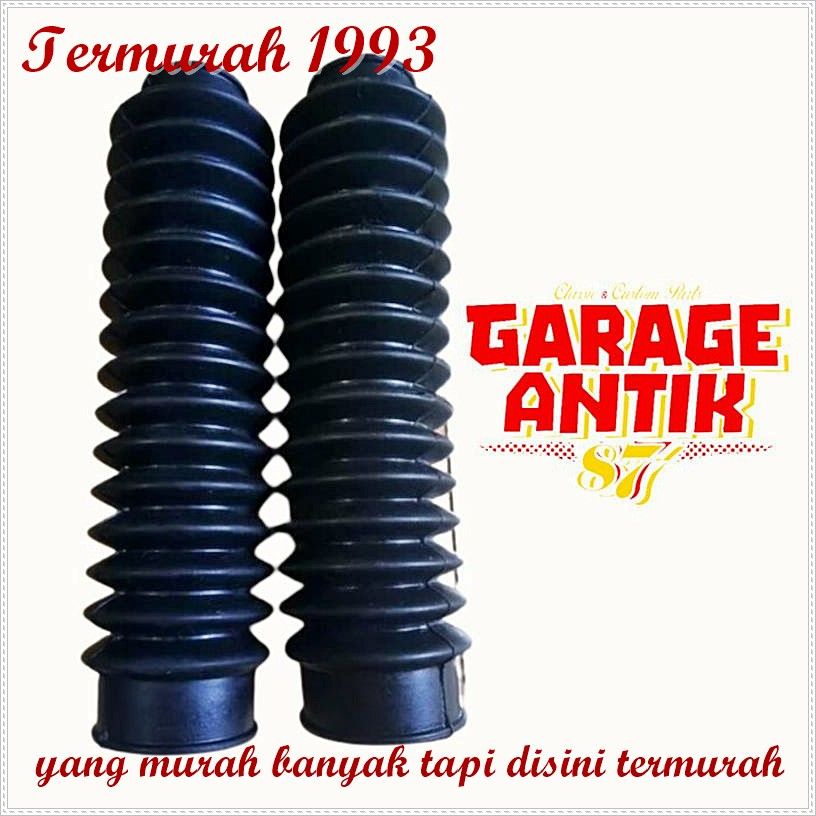 Karet Pelindung Shock Sok Depan Trail KLX- BYSON-KTM-CRF- CKD PASS Sparepart Motor Jadul
