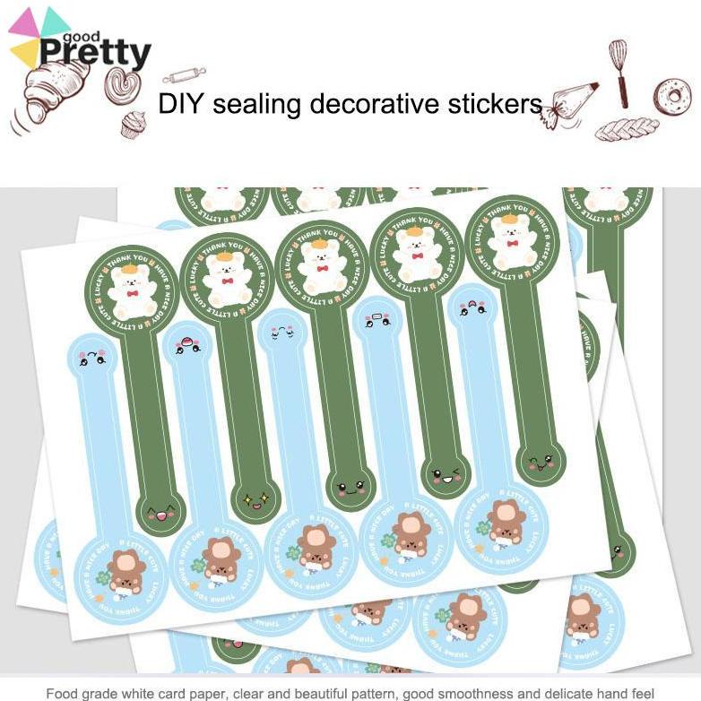 

Diskon 100Pcs/1 Roll Stiker Terima Kasih Thank You Stiker Untuk Dekorasi - Pd Nkr