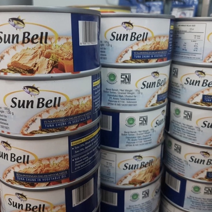 

DDHB0572 SUNBELL BESAR KHUSUS PANCING UKURAN 185gram exp 2026