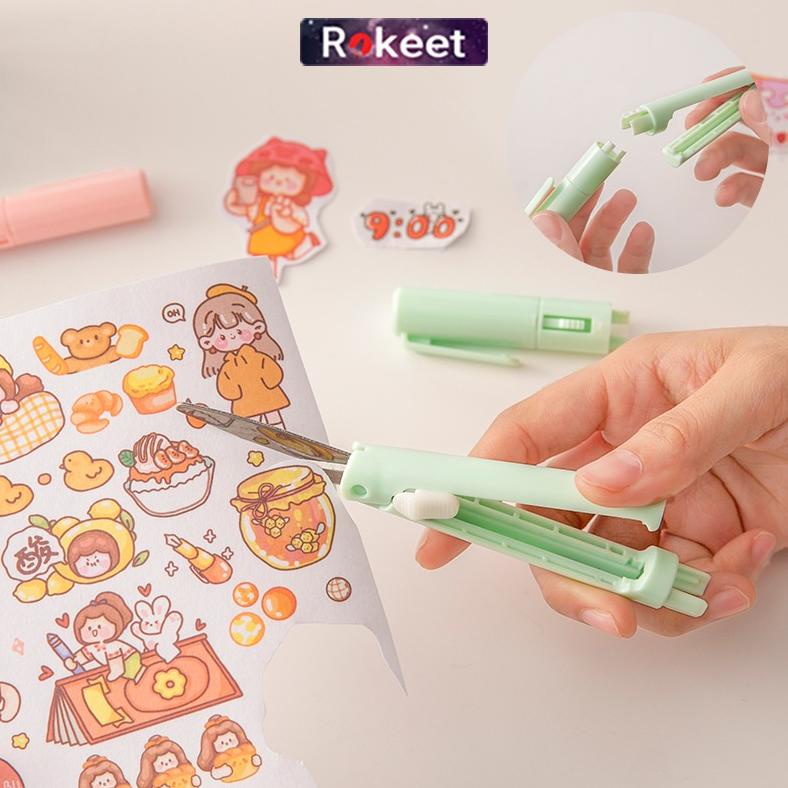 

Diskon Rokeet Portable Scissors Gunting Portabel Mini Bahan Stainless Steel 2 In 1 Multifungsi Clmm85