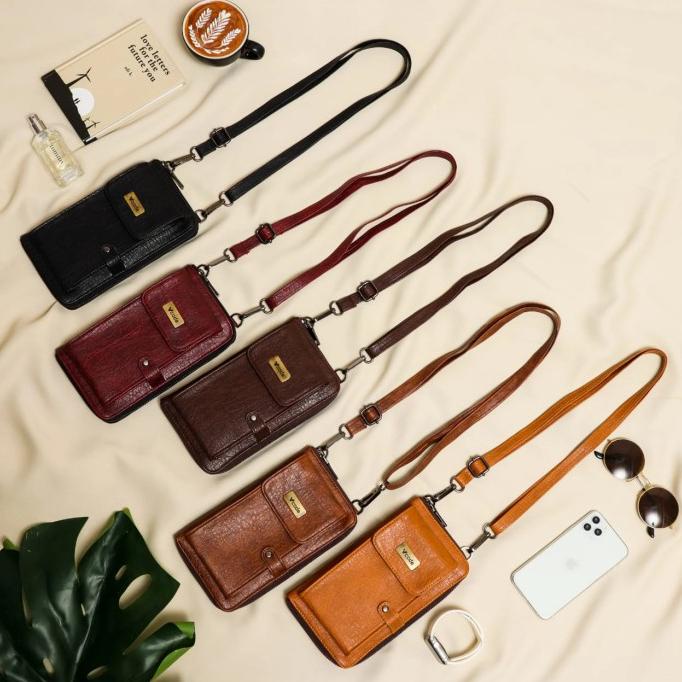 PREMIUM tas hp selempang wanita rinjani series by vcode ORI