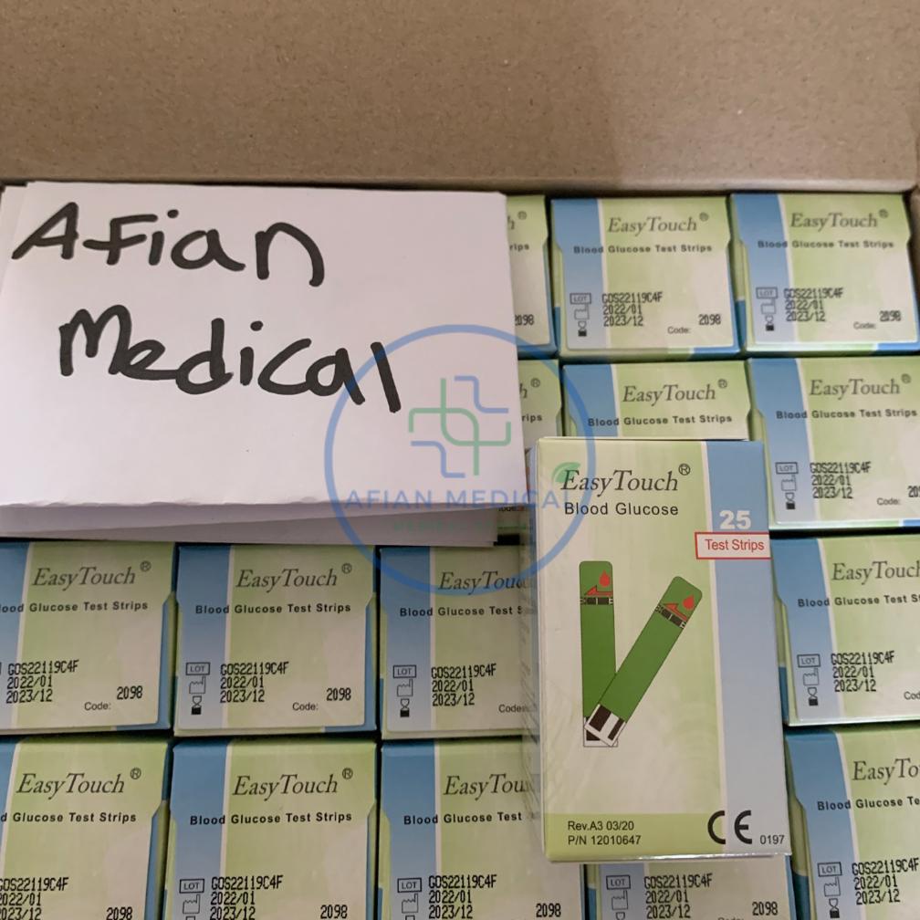Termurah Strip Easy Touch Gula Darah / Glucose / Gula Darah Bisa Cod