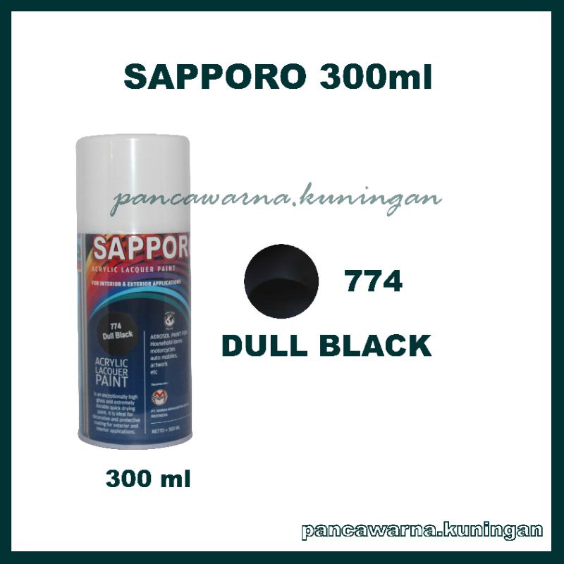 CAT AEROSOL SAPPORO / PYLOX SAPPORO / WHITE , BLACK GLOSS , BLACK DOFF , BLACK SEMI DOFF , SILVER , 