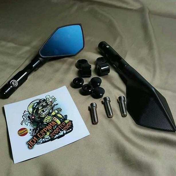 .........] Spion rep rizoma vespa sprint & prmavera model tomok.. Aksesoris vespa