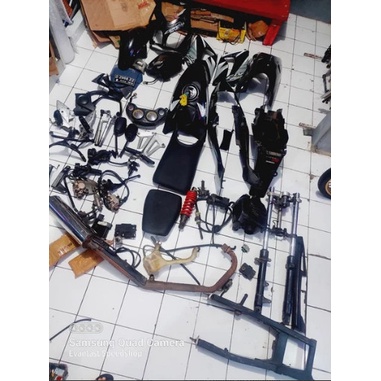 knalpot standar honda cbr 150 old lama original copotan garansi sparepart
