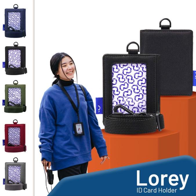 

{SALE} Gantungan ID Card Kantor Kasual Anti Air Pria Wanita - Wallts Lorey {Terlaris}