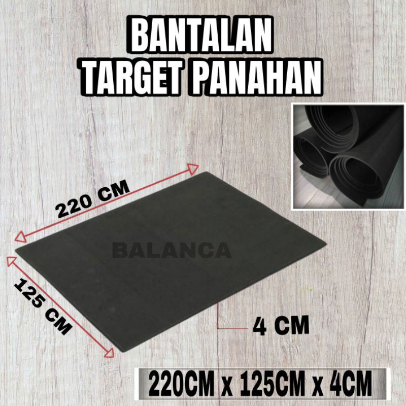 Bantalan Target Panahan 220CM x 125CM x 5CM