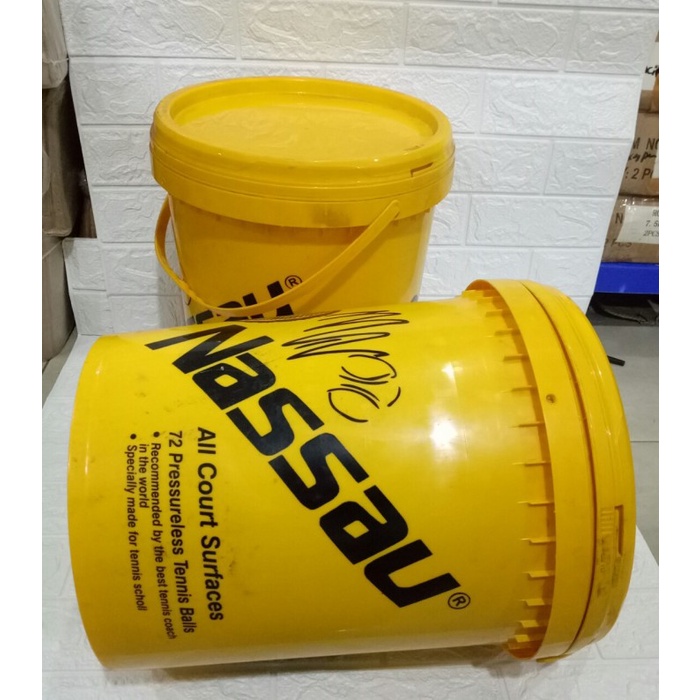 SALEE Bola Tenis Nassau / Bola Training Nassau Ember Isi 72 ORIGINAL