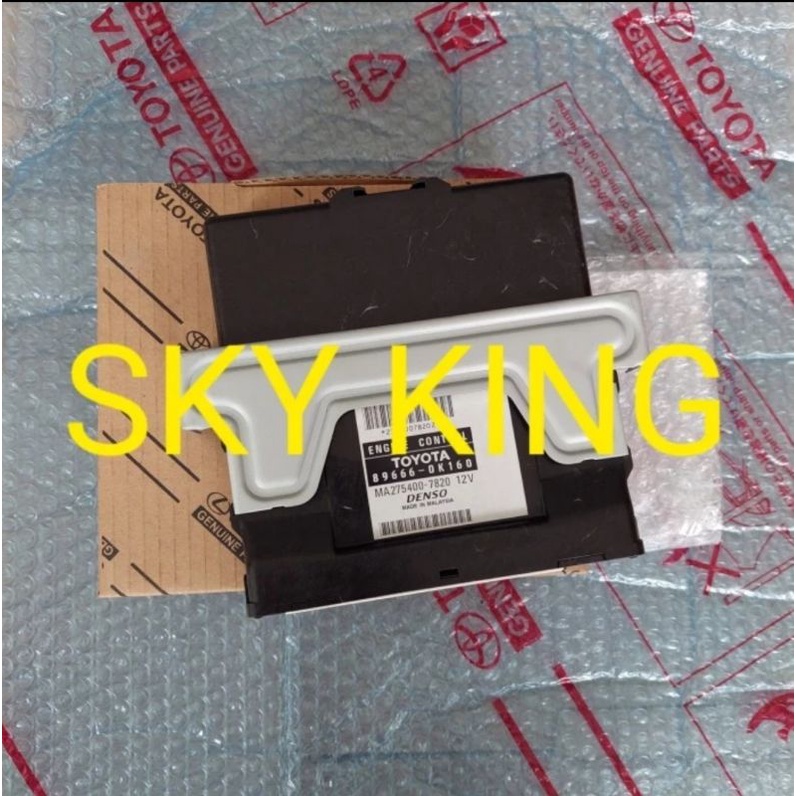 ECU ECM Komputer Computer Engine Control Module Modul Mesin Toyota Inova Kijang Innova Bensin Matic 