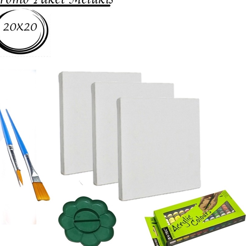 

STR721 PROMO PAKET MELUKIS / PAKET KANVAS LUKIS LUKIS |||