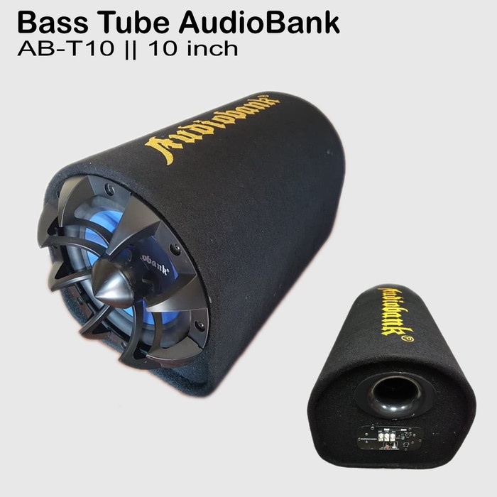 AUDIOBANK AB-T10 SUBWOOFER AKTIF 10INCH TABUNG BASS TUBE BASSTUBE best deal