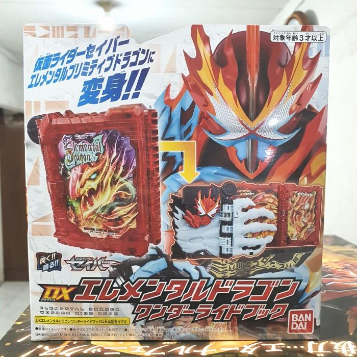 [[[ PROMO ]]] DX ELEMENTAL PRIMITIVE DRAGON WONDER RIDE BOOK KAMEN RIDER SABER BANDA
