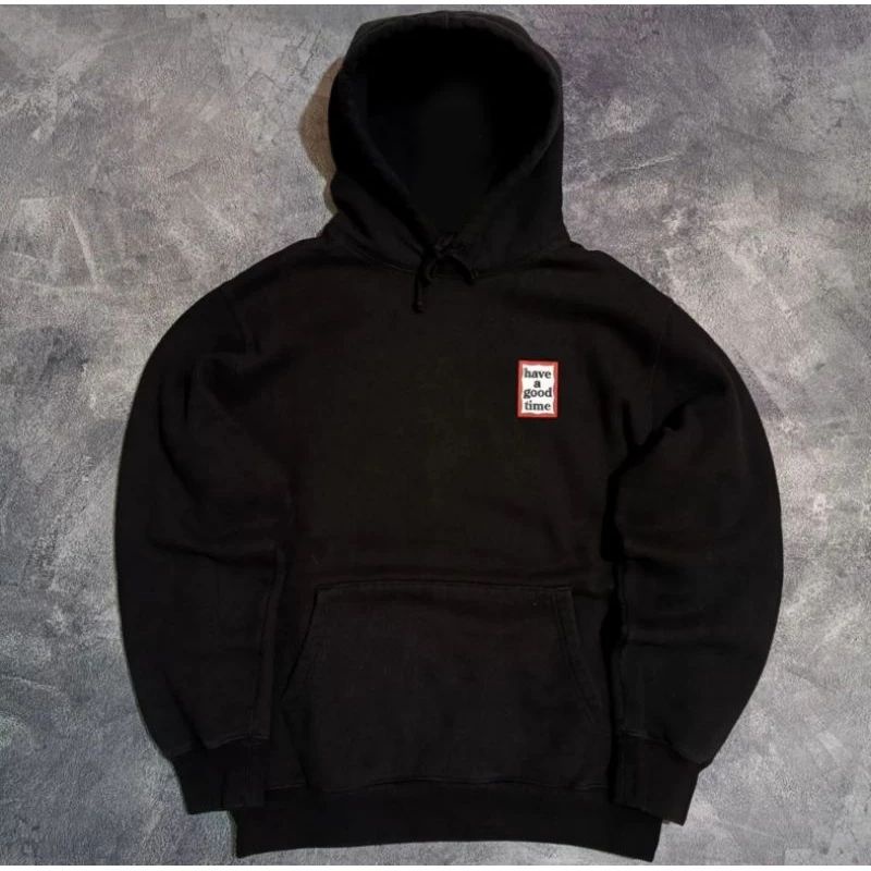 HOODIE HAV A GOOD TIME SMALL BOX LOGO | HOODIE HAGT | HOODIE BIGSIZE