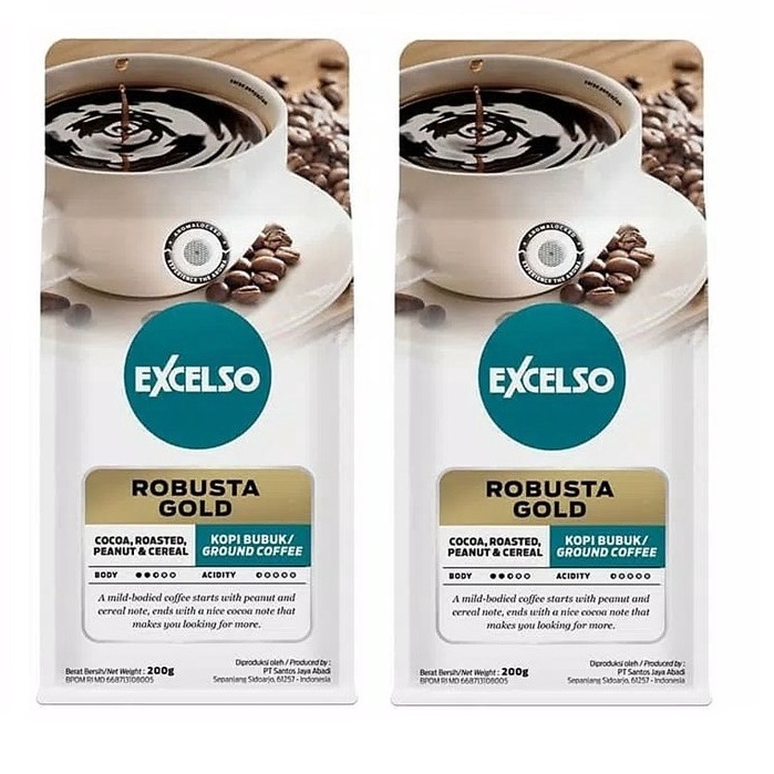 

CTFC7388 Excelso Kopi Robusta Gold 200 gr x 2