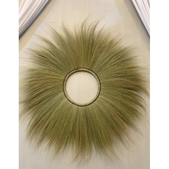 Besar 100 cm WALL DECOR | RAYUNG BULAT | FRAME KACA | HIASAN DINDING