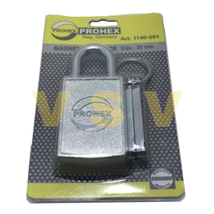 HASSTON PROHEX GEMBOK MAGNET 30MM / GEMBOK KOPER / GEMBOK LOKER