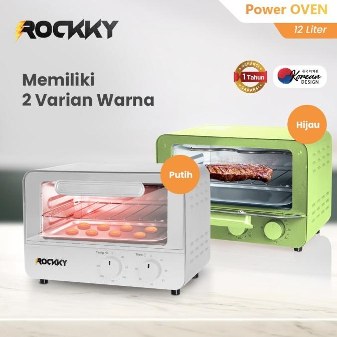 Rockky Power Oven Listrik 12L (Oven Low Watt)  Tokodanzelalexandro