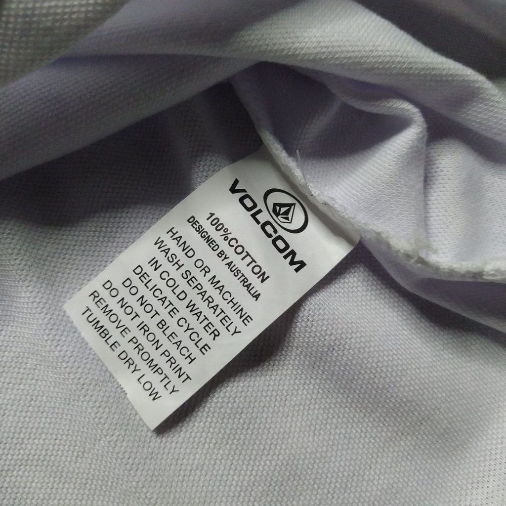 KAOS POLO SHIRT VOLCOM PUTIH KAOS KERAH VOLCOM TSHIRT POLO