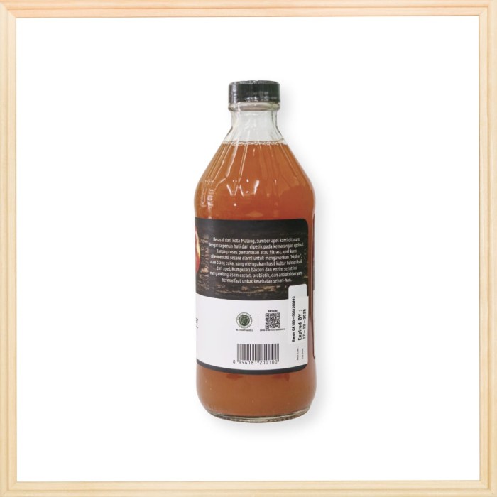 Suka Cider Vinegar with Mother / Cuka Apel - 475 ml