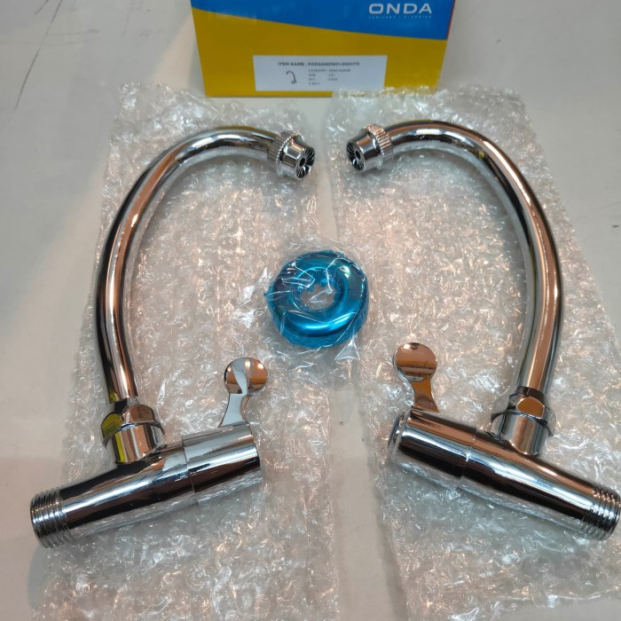 KRAN AIR V637T ONDA KERAN ANGSA WASTAFEL BAK CUCI PIRING 1 2" ORIGINAL