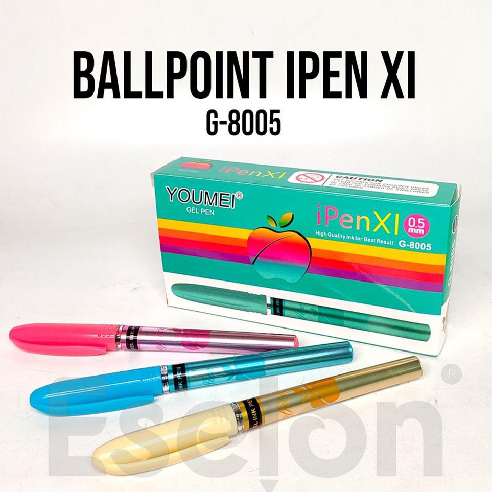 

ZJYG3701 12pcs pulpen gel/ Pulpen gel iPenXI YouMei 8005