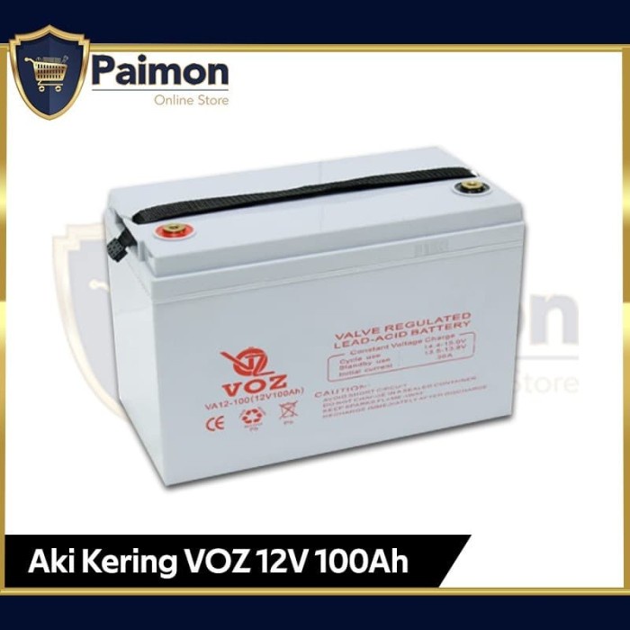 Aki Kering Voz Aki kering 12V 100 Ah Short VRLA - AGM