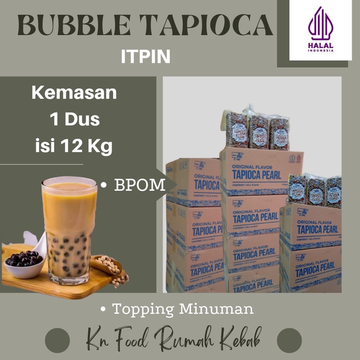 

Terlaris Tapioca Pearl -1 Dus - Tapioca Pearl - Bubble - Tapioca Pearl 1 Dus