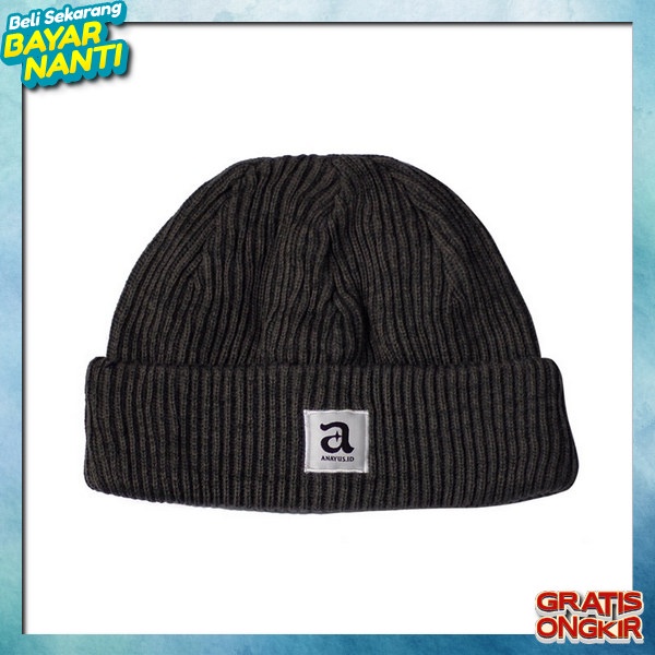 Beanie Hat Topii Jupluk Cap Model Benihat Trend Kekinian Topi Rajur Bestseller Bunnyhet Unisex Terba