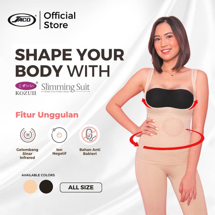 PARSEL RAMADAN 3 KORSET PELANGSING KOZUI SLIMMING SUIT PENGECIL LENGAN