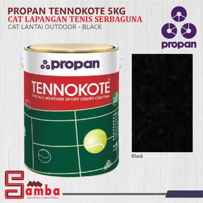 PROPAN TENNOKOTE 5KG CAT LAPANGAN TENIS SERBAGUNA / CAT LANTAI OUTDOOR