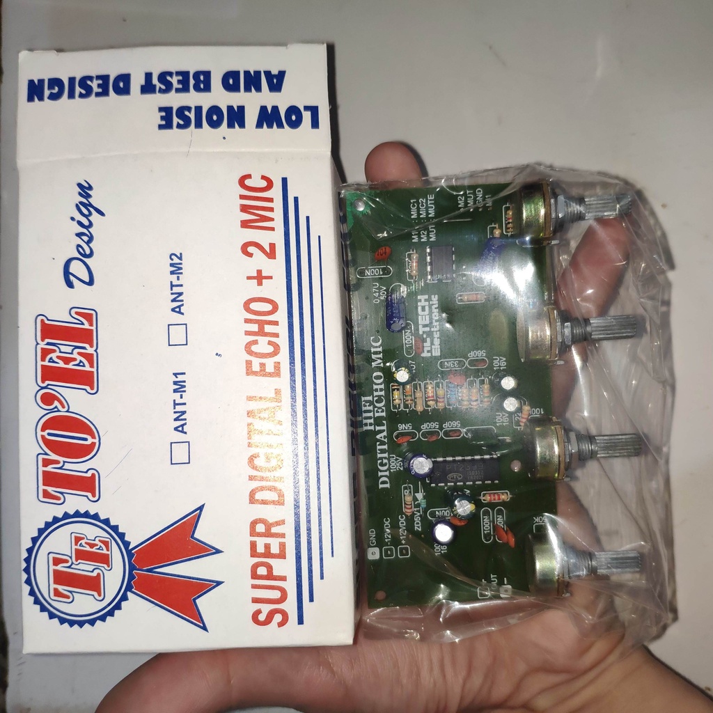 KIT MIC ECHO TOEL 2 MIC. KIT MIC MERK TOEL