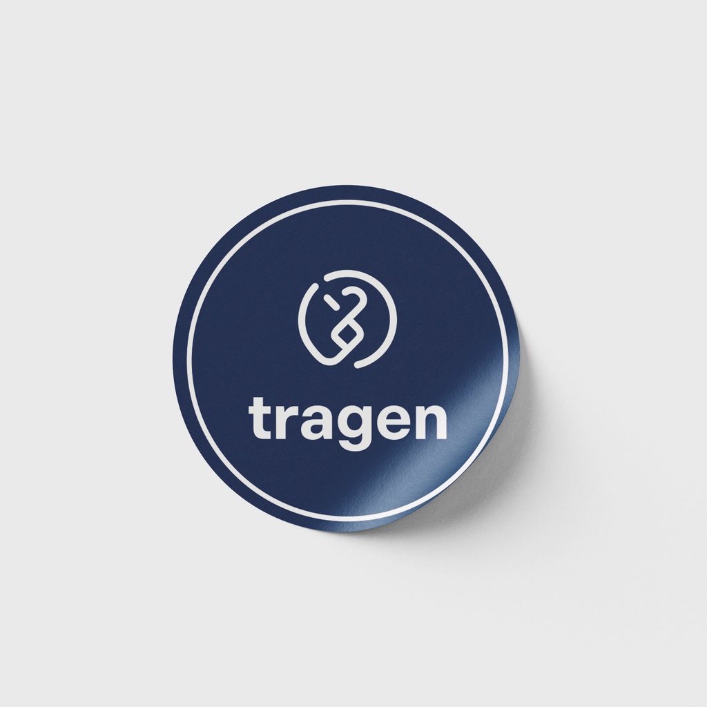 

TRAGEN Footwear Sticker Pack - Stiker logo brand lokal