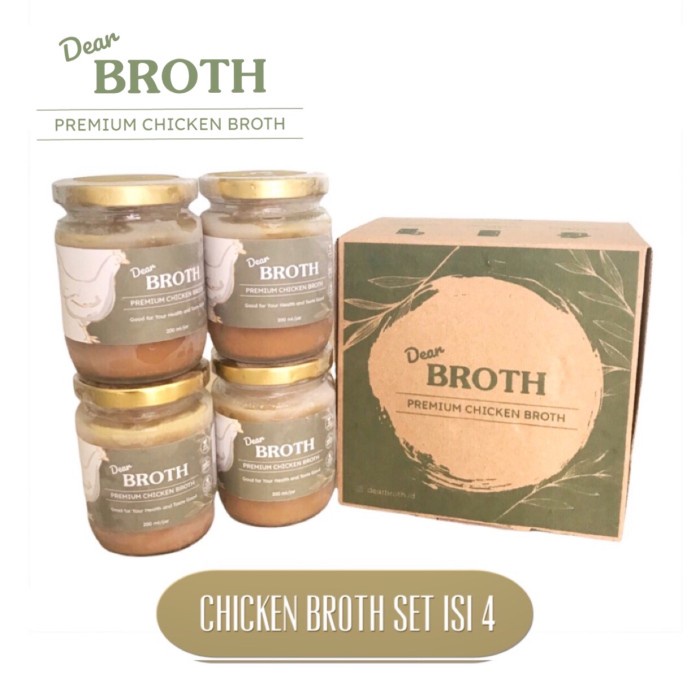 

PREMIUM CHICKEN BROTH SET ISI 4 KALDU AYAM