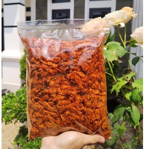 

Kerupuk ikan pedas daun jeruk isi 1kg