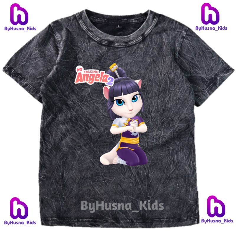 MY TALKING ANGELA BAJU ANAK KAOS WASHED ANAK TALKING TOM HEROES TALKING TOM AND FRIENDS ATASAN ANAK 