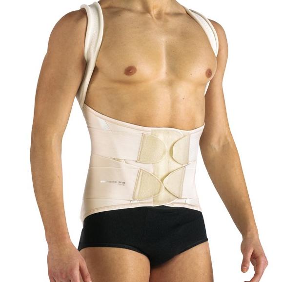 Pavis #555 Dorsal-Lumbar-Sacral Corset With Shoulder Strap