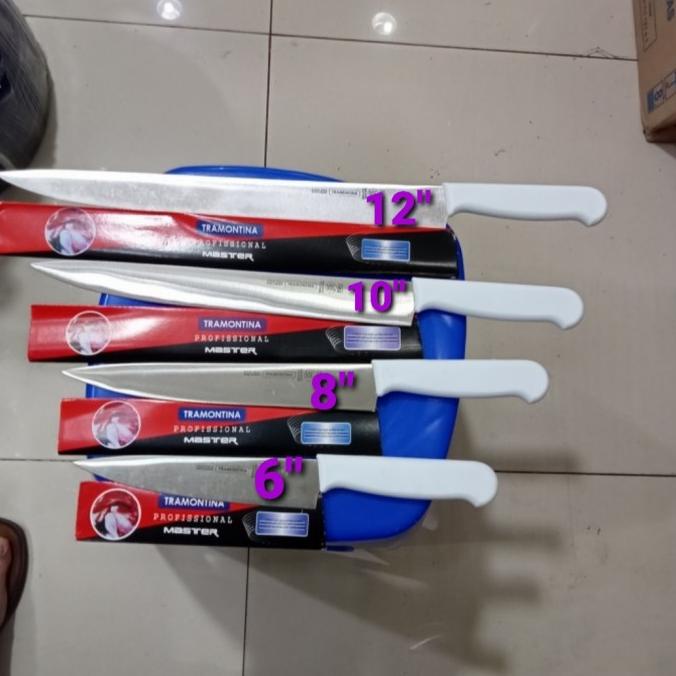 ><><><] PISAU TRAMONTINA | PISAU DAGING DAN SAYURAN STAINLESS STEEL