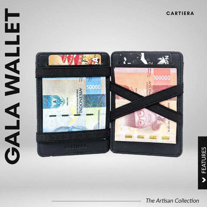 Cartiera - GALA Wallet - Dompet Pria Dompet Wanita (Kartu & Uang)