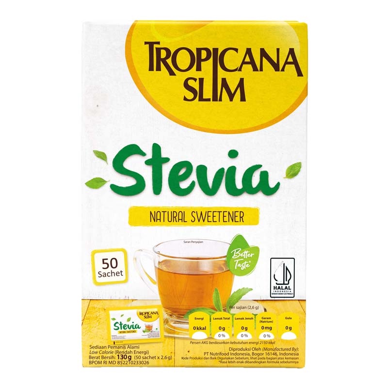 

TROPICANA SLIM Stevia Natural Sweetener 130 g
