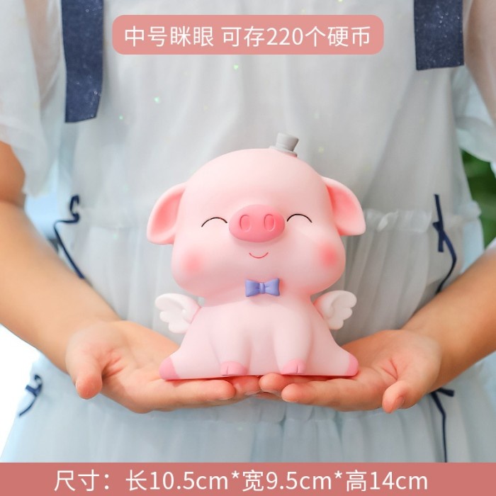 CELENGAN BABI MERAH BESAR LUCU YANG SAMA BISA MASUK DAN KELUAR