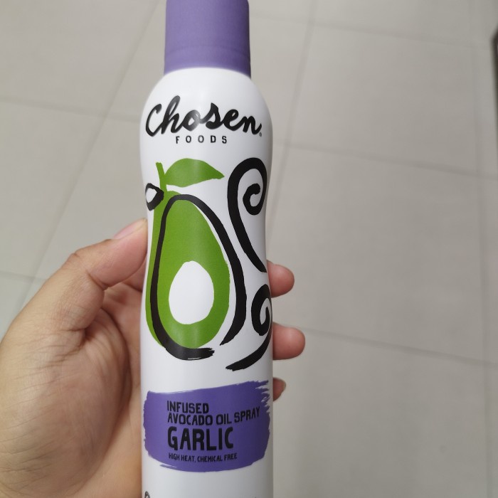 

chosen foods avocado oil garlic spray 134 gr