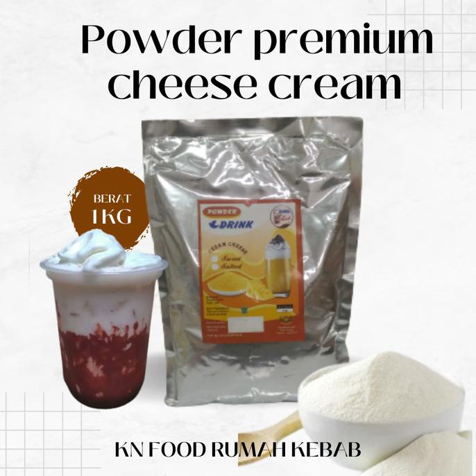 

Topping cream cheese tea -Bubuk Cream Cheese Tea Instan 1 KG - Murah